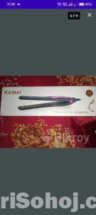 Professional hair straightener